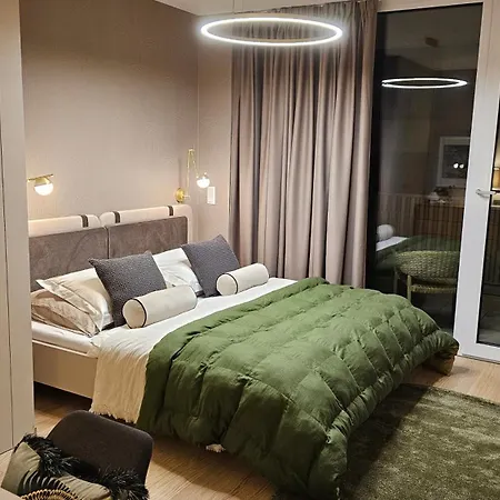 Castle-side Luxury On Danube River Bank,free Parking Apartment