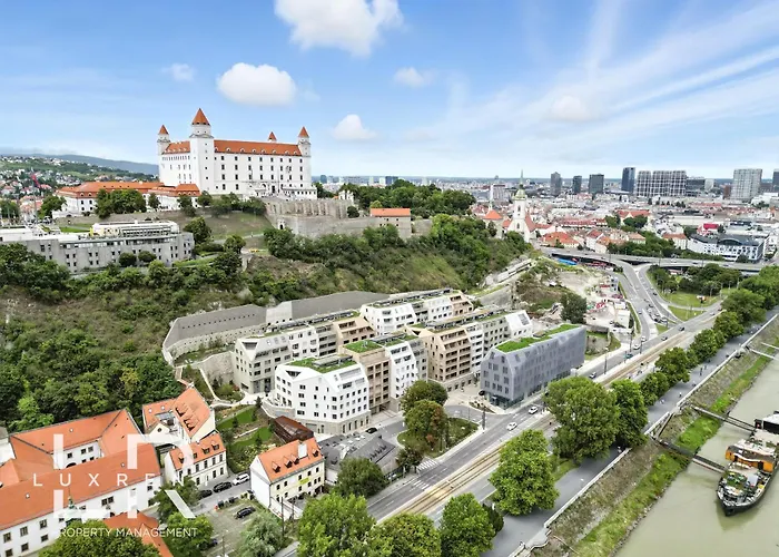 Castle-side Luxury On Danube River Bank,free Parking * Bratislava
