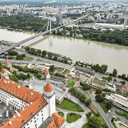 Apartment Castle-side Luxury On Danube River Bank,free Parking Pressburg
